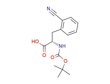 (S)-2-((tert-Butoxycarbonyl)amino)-3-(2-cyanophenyl)propanoic acid