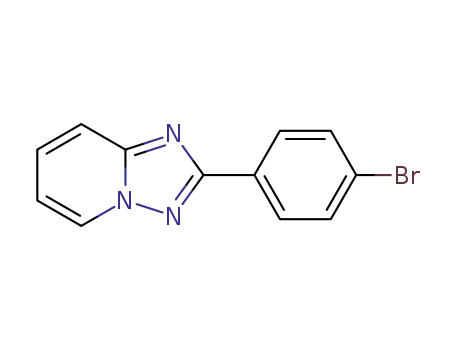 Molecular Structure of 1192469-26-3 (2-(4-bromophenyl)-[1,2,4]triazolo[1,5-a]pyridine)