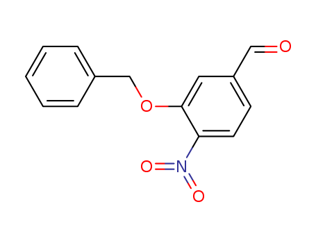 Benzaldehyde, 4-nitro-3-(phenylmethoxy)-
