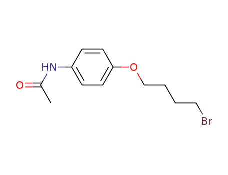 Molecular Structure of 38519-11-8 (Acetamide, N-[4-(4-bromobutoxy)phenyl]-)