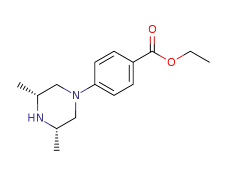 ethyl 4-((3S,5R)-3,5-diMethylpiperazin-1-yl)benzoate