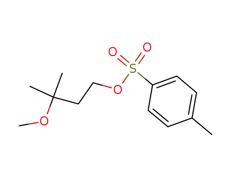Molecular Structure of 869370-01-4 (3-methoxy-3-methylbutyl 4-methylbenzenesulfonate)