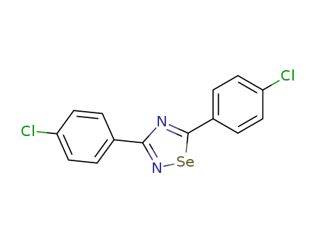 3,5-bis(4-chlorophenyl)-1,2,4-selenadiazole cas  68723-58-0