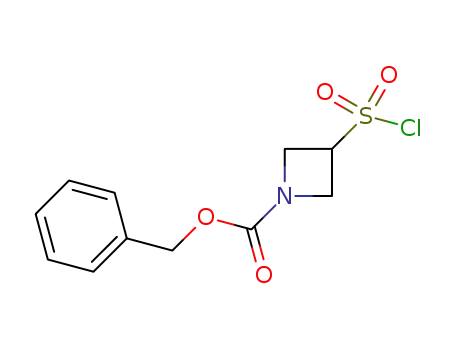 benzyl 3-(chlorosulfonyl)azetidine- 1-carboxylate