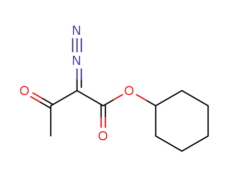 cyclohexyl 2-diazo-3-oxobutanoate