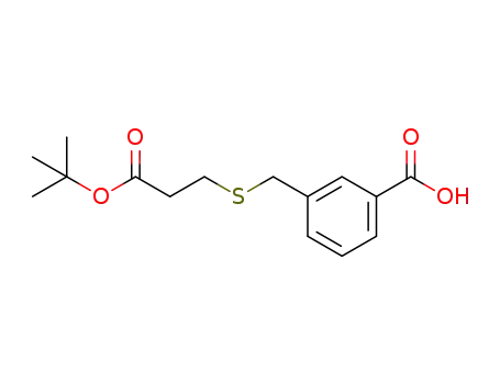 3-((3-tert-butoxy-3-oxopropylthio)methyl)benzoic acid