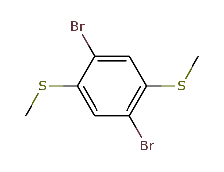 2,5-dibromo-1,4-bis(methylthio)benzene