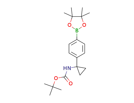 4-[1-(N-BOC-아미노)시클로프로필]페닐보론산, 피나콜 에스테르