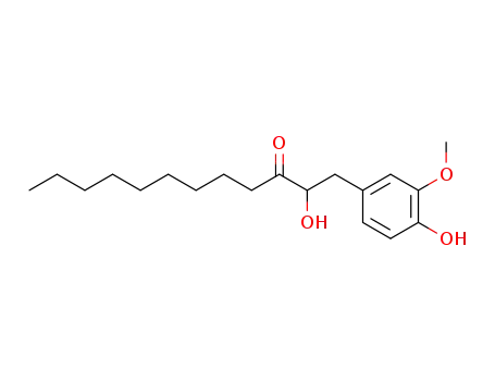 Molecular Structure of 366803-54-5 (3-Dodecanone, 2-hydroxy-1-(4-hydroxy-3-methoxyphenyl)-)