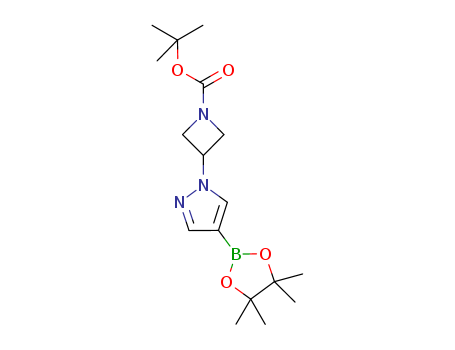 tert-butyl 3-[4-(tetramethyl-1,3,2-dioxaborolan-2-yl)-1H-pyrazol-1-yl]azetidine-1-carboxylate