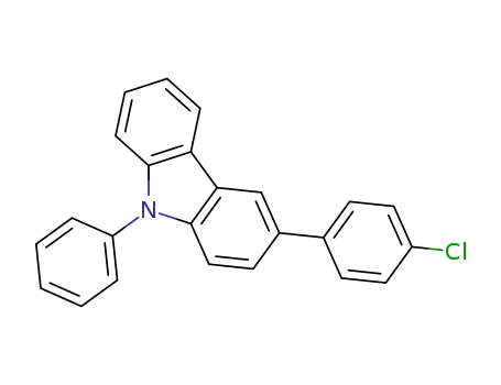 Cas no.1026033-57-7 98% 3-(4-Chlorophenyl)-9-phenyl-9H-carbazole
