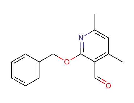 2-(benzyloxy)-4,6-dimethylpyridine-3-carbaldehyde