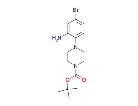 tert-butyl 4-(2-amino-4-bromophenyl)piperazine-1-carboxylate
