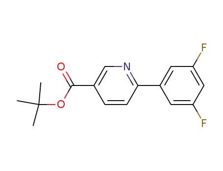 tert-butyl 6-(3,5-difluorophenyl)nicotinate