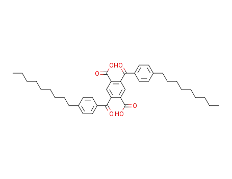 Molecular Structure of 503603-40-5 (1,4-Benzenedicarboxylic acid, 2,5-bis(4-nonylbenzoyl)-)