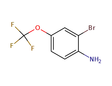 Molecular Structure of 175278-17-8 (2-Bromo-4-trifluoromethoxyaniline)