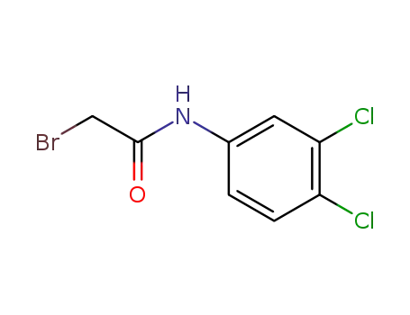Molecular Structure of 22303-31-7 (2-bromo-N-(3,4-dichlorophenyl)acetamide)