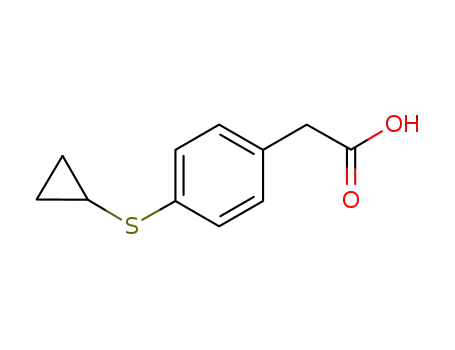 2-(4-(시클로프로필티오)페닐)아세트산