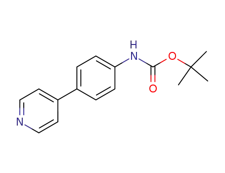 [4-(pyridin-4-yl)phenyl]carbamic acid tert-butyl ester