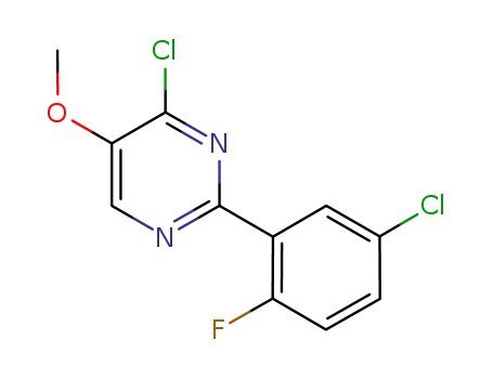 4-Chloro-2-(5-chloro-2-fluorophenyl)-5-methoxypyrimidine