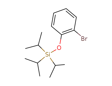 Molecular Structure of 378787-34-9 ((2-bromophenoxy)-triisopropylsilane)