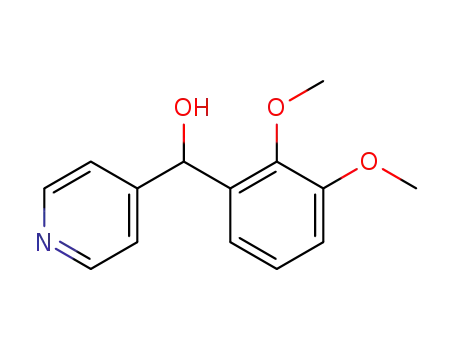 Molecular Structure of 243640-27-9 ((2,3-DIMETHOXY-PHENYL)-PYRIDIN-4-YL-METHANOL)