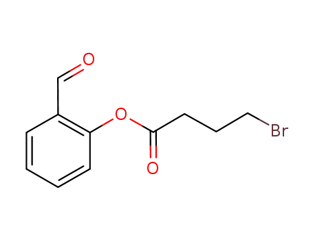 Molecular Structure of 937808-67-8 (2-formylphenyl 4-bromobutanoate)