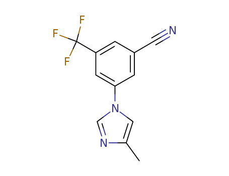 3-(4-Methyl-1H-imidazol-1-yl)-5-(trifluoromethyl)benzonitrile