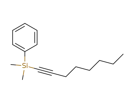 Silane, dimethyl-1-octynylphenyl-