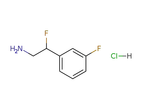 2-fluoro-2-(3-fluorophenyl)ethanamine hydrochloride