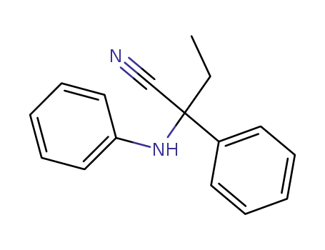 2-phenyl-2-(N-phenylamino)butanenitrile