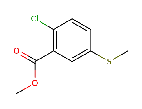 methyl 2-chloro-5-methylsulfanyl-benzoate