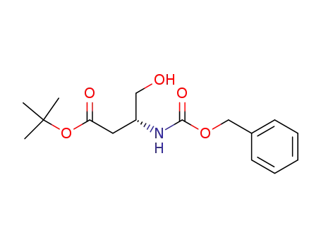 (R)-4-hydroxy-2-{[(phenylmethoxy)carbonyl]amino}butanoic acid 1,1-dimethylethyl ester