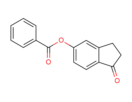 1-oxo-2,3-dihydro-1H-inden-5-yl benzoate