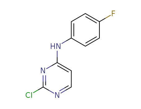 4-Pyrimidinamine, 2-chloro-N-(4-fluorophenyl)-