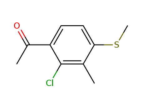 1-(2-CHLORO-3-METHYL-4-METHYLSULFANYL-PHENYL)-ETHANONE