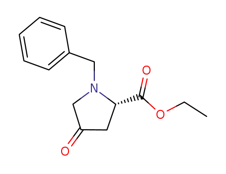 (2S)-ethyl N<sup>1</sup>-benzyl-4-oxopyrrolidine-2-carboxylate