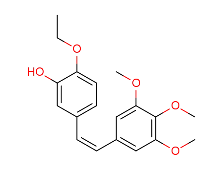 (Z)-2-ethoxy-5-(3,4,5-trimethoxystyryl)phenol