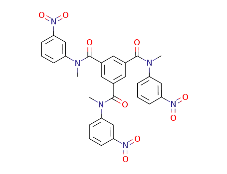 N<SUP>1</SUP>,N<SUP>3</SUP>,N<SUP>5</SUP>-Trimethyl-N<SUP>1</SUP>,N<SUP>3</SUP>,N<SUP>5</SUP>-tris(3-nitrophenyl)benzene-1,3,5-tricarboxamide