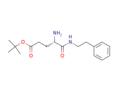 tert-butyl N1-(2-phenylethyl)-L-α-glutaminate