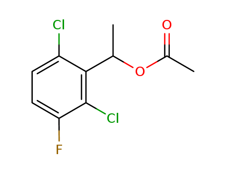 1-(2,6-dichloro-3-fluorophenyl)ethyl acetate