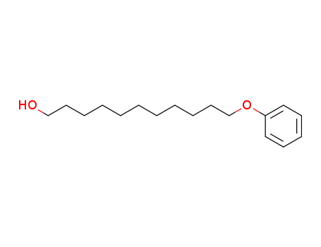 Molecular Structure of 19097-15-5 (1-Undecanol, 11-phenoxy-)