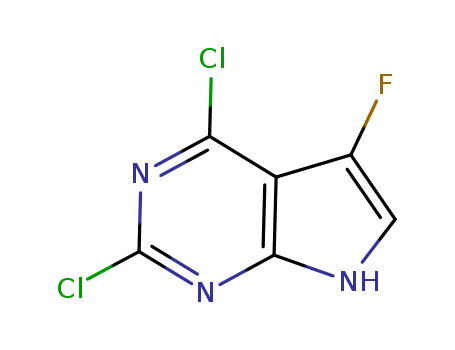 2,4-DICHLORO-5-FLUORO-7H-PYRROLO[2,3-D]PYRIMIDINE