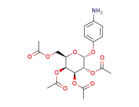 2,3,4,6-tetra-O-acetyl-p-aminophenyl-α-D-galactopyranoside