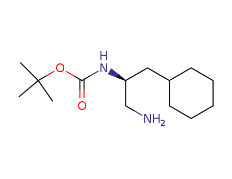 (S)-tert-butyl (1-amino-3-cyclohexylpropan-2-yl)carbamate