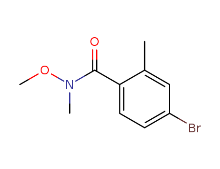 4-bromo-N-methoxy-N,2-dimethylbenzamide