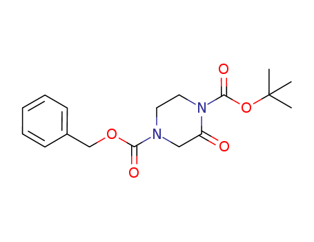 4-Benzyl 1-Tert-Butyl 2-Oxopiperazine-1,4-Dicarboxylate