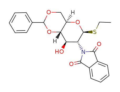 Ethyl 4,6-O-benzylidene-2-deoxy-2-phthalimido-b-D-thioglucopyranoside