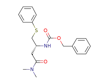 (R)-벤질 4-(디메틸아미노)-4-옥소-1-(페닐티오)부탄-2-일카르바메이트