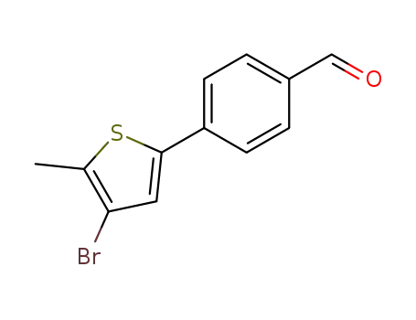 Benzaldehyde, 4-(4-bromo-5-methyl-2-thienyl)-